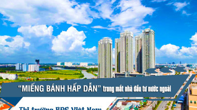 Thị trường bất động sản Việt Nam được coi là “miếng bánh hấp dẫn” trong mắt nhà đầu tư nước ngoài 