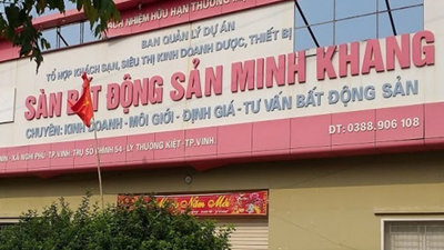 Loạt doanh nghiệp địa ốc chây ì nợ thuế tại Nghệ An