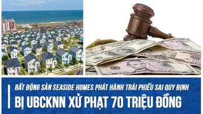 Bất động sản Seaside Homes phát hành trái phiếu sai quy định