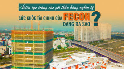Liên tục trúng các gói thầu giá trị hàng nghìn tỷ đồng kể từ đầu năm, sức khỏe tài chính của FECON (FCN) đang ra sao?