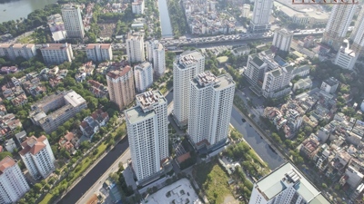 Toàn cảnh chung cư sẽ trở thành nơi tái định cư cho 108 hộ ở Huỳnh Thúc Kháng