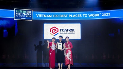 Phát Đạt được bình chọn TOP 10 nơi làm việc tốt nhất ngành bất động sản