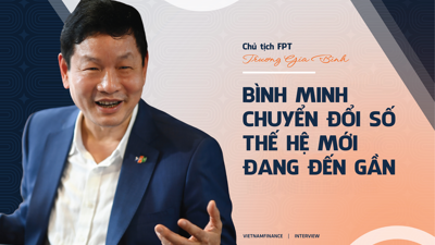 Chủ tịch FPT: 'Bình minh chuyển đổi số thế hệ mới đang đến gần' Chủ tịch FPT: 'Bình minh chuyển đổi số thế hệ mới đang đến gần'