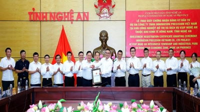 DN Trung Quốc đầu tư 165 triệu USD làm nhà máy hợp kim nhôm ở Nghệ An