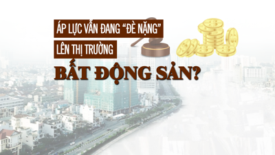 Áp lực vẫn đang “đè nặng” lên thị trường bất động sản?