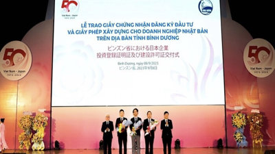 Nhật Bản đầu tư hơn 6 tỷ USD vào Bình Dương