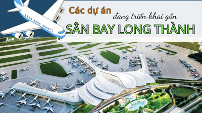 [Inforgraphic] Điểm danh các dự án đang triển khai quanh sân bay Long Thành – Đồng Nai