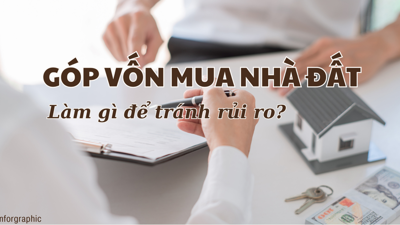 [Inforgraphic] Góp vốn mua nhà đất, làm gì để tránh mất tiền oan?