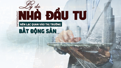 [Infograhic] Lý do nhà đầu tư nên lạc quan vào thị trường bất động sản