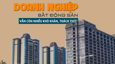 Doanh nghiệp bất động sản vẫn còn nhiều khó khăn, thách thức