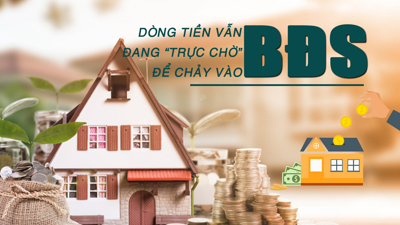 Dòng tiền vẫn đang “trực chờ” để chảy vào bất động sản