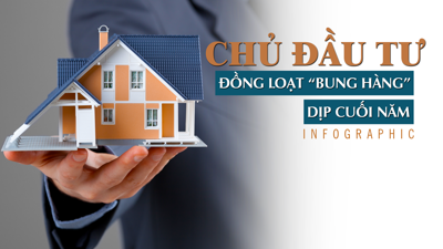 [Infographic] Chủ đầu tư đồng loạt “bung hàng” dịp cuối năm