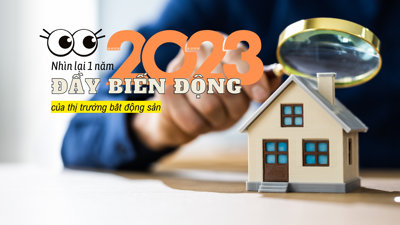 Nhìn lại một năm đầy biến động của thị trường bất động sản năm 2023