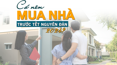 Có nên mua nhà trước Tết Nguyên đán 2024?