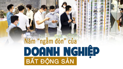 Năm “khó khăn” của doanh nghiệp bất động sản