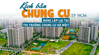 Kịch bản chung cư TP Hồ Chí Minh đang lặp lại tại thị chung cư Hà Nội?