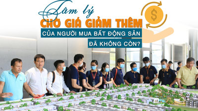 Tâm lý “chờ giá giảm thêm” của người mua bất động sản đã không còn?