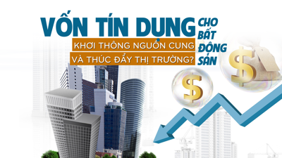 Vốn tín dụng cho bất động sản: Khơi thông nguồn cung và thúc đẩy thị trường?