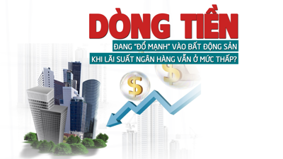 Dòng tiền đang “đổ” mạnh vào bất động sản khi lãi suất ngân hàng vẫn thấp?