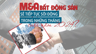 M&A bất động sản sẽ tiếp tục sôi động trong những tháng cuối năm 2024?