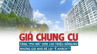 Nghịch lý: Giá chung cư tăng “phi mã” hơn 100 triệu đồng/m2 nhưng nhà giá rẻ lại “ế khách”?