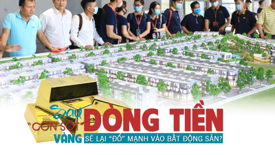 Sau “cơn sốt” vàng, dòng tiền sẽ lại đổ mạnh vào bất động sản?