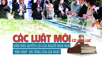 Các Luật mới có hiệu lực: Đảm bảo quyền lợi người mua nhà, “kìm hãm” đà tăng của giá nhà?