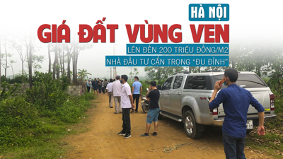 Hà Nội: Giá đất vùng ven lên đến 200 triệu đồng/m2, nhà đầu tư cẩn trọng “đu đỉnh”