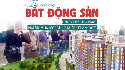 Thị trường bất động sản chưa thể “nở hoa”, người mua vẫn chỉ ở mức “thăm dò”