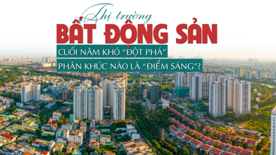 Thị trường bất động sản cuối năm khó “đột phá”, phân khúc nào là “điểm sáng”?