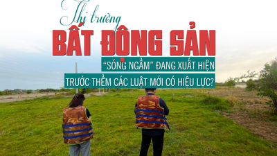 Thị trường bất động sản: “Sóng ngầm” đang xuất hiện trước thềm các Luật mới có hiệu lực?