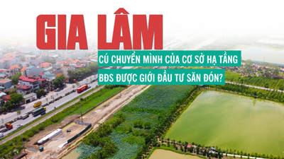 Gia Lâm: “Cú chuyển mình” của cơ sở hạ tầng, bất động sản được giới đầu tư “săn đón”?