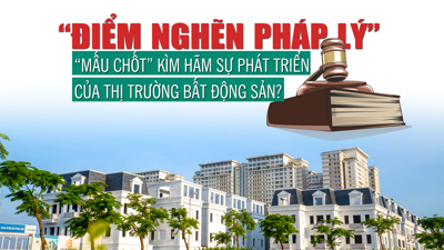 Điểm nghẽn pháp lý: “Mấu chốt” kìm hãm sự phát triển của thị trường bất động sản?