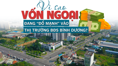 Vì sao vốn ngoại đang “đổ” mạnh vào thị trường bất động sản Bình Dương?