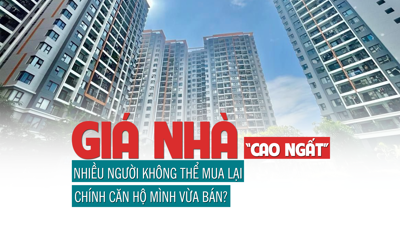 Giá nhà “cao ngất”, nhiều người không thể mua lại chính căn hộ mình đã bán trước đó?