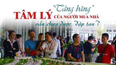 “Tảng băng” tâm lý của người mua nhà vẫn chưa được “đánh tan”?