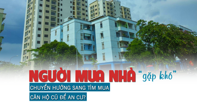 Người mua nhà “gặp khó”, chuyển hướng sang tìm mua căn hộ cũ để an cư?