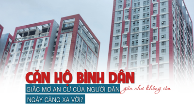 Căn hộ bình dân gần như không còn, giấc mơ an cư của người dân ngày càng xa vời