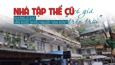 Nhà tập thể cũ có giá “trên trời” nhưng vì sao vẫn được nhiều người “săn đón”?