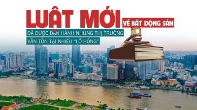 Luật mới về bất động sản được ban hành nhưng thị trường vẫn còn nhiều “lỗ hổng”?