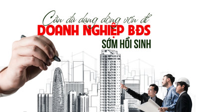 Cần đa dạng dòng vốn để doanh nghiệp bất động sản sớm hồi sinh