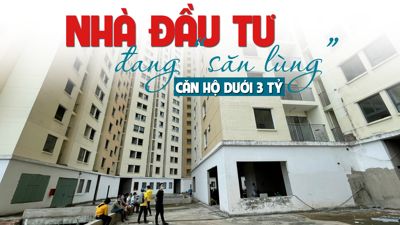 Nhà đầu tư đang “săn lùng” căn hộ dưới 3 tỷ