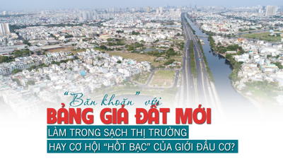 “Băn khoăn” với bảng giá đất mới: Làm trong sạch thị trường hay cơ hội “hốt bạc” của giới đầu cơ?