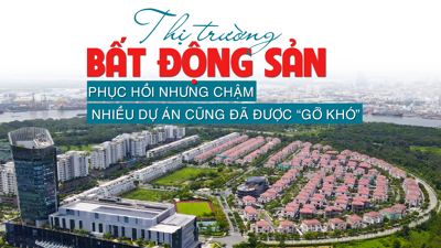 Thị trường bất động sản phục hồi nhưng chậm, nhiều dự án cũng đã được “gỡ khó”