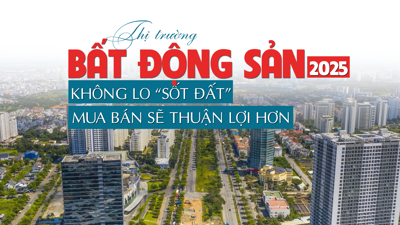 Chuyên gia: Thị trường bất động sản 2025 không lo “sốt đất”, mua bán sẽ thuận lợi hơn