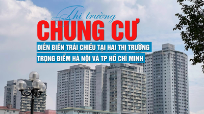 Thị trường chung cư: Diễn biến trái chiều tại hai thị trường trọng điểm Hà Nội và TP Hồ Chí Minh