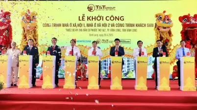 T&T Group khởi công xây dựng 2 công trình nhà ở xã hội tại Vĩnh Long T&T Group khởi công xây dựng 2 công trình nhà ở xã hội tại Vĩnh Long