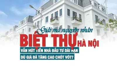 Giải mã nguyên nhân biệt thự Hà Nội vẫn hút tiền nhà đầu tư dài hạn dù giá đã tăng cao chót vót Giải mã nguyên nhân biệt thự Hà Nội vẫn hút tiền nhà đầu tư dài hạn dù giá đã tăng cao chót vót