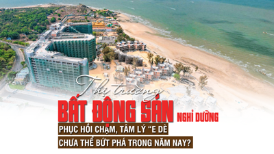 Thị trường bất động sản nghỉ dưỡng: phục hồi chậm, tâm lý “e dè”, chưa thể bứt phá trong năm nay? Thị trường bất động sản nghỉ dưỡng: phục hồi chậm, tâm lý “e dè”, chưa thể bứt phá trong năm nay?