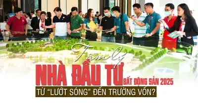 Tâm lý nhà đầu tư bất động sản 2025: Từ “lướt sóng” đến trường vốn?